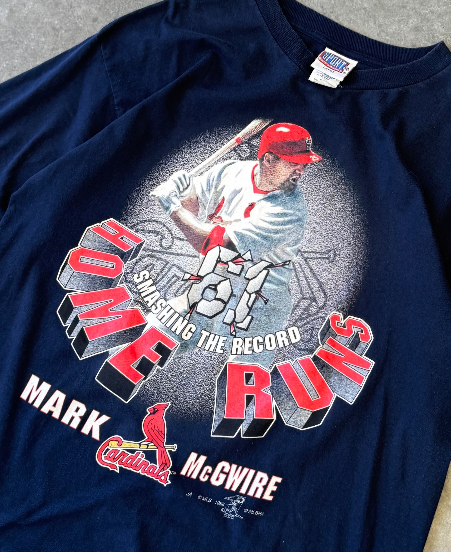 Vintage 90s Mark McGwire St Louis Cardinals Tee (L)