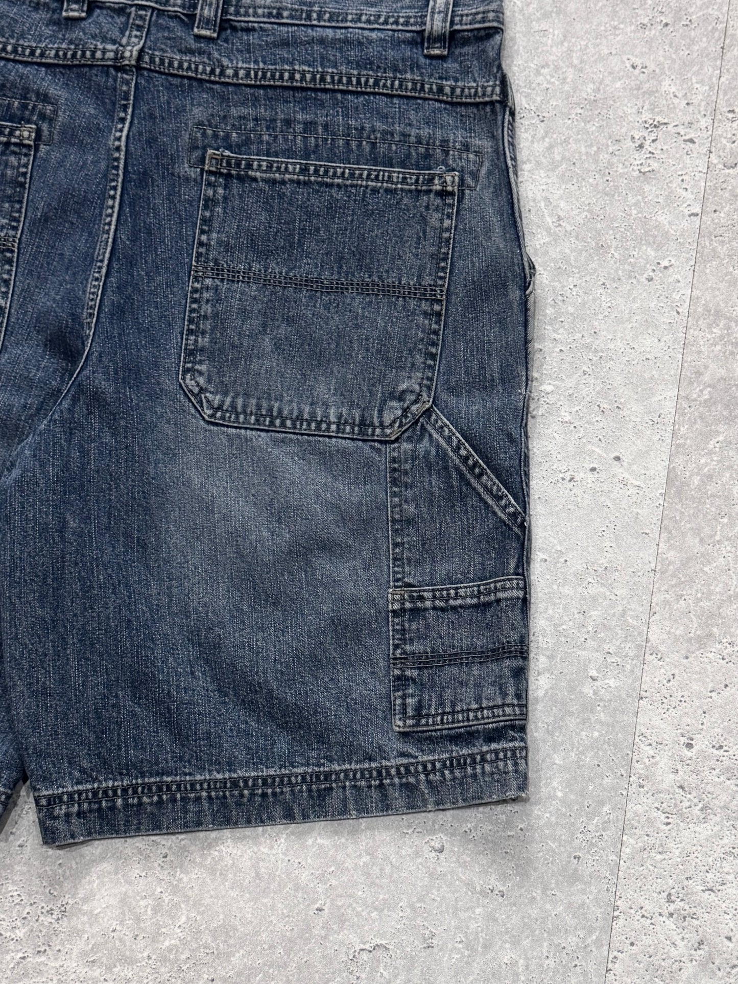 Vintage 2000s Denim Carpenter Jorts (34")