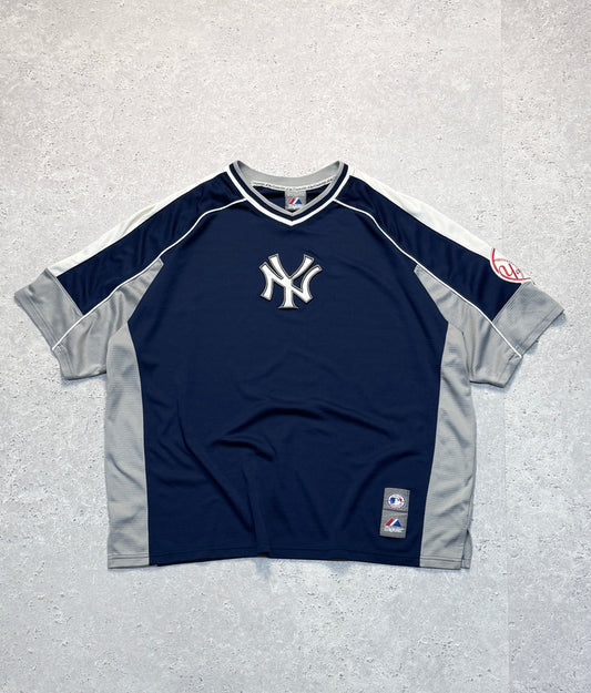 Vintage 2000s New York Yankees Baseball Jersey (2XL)