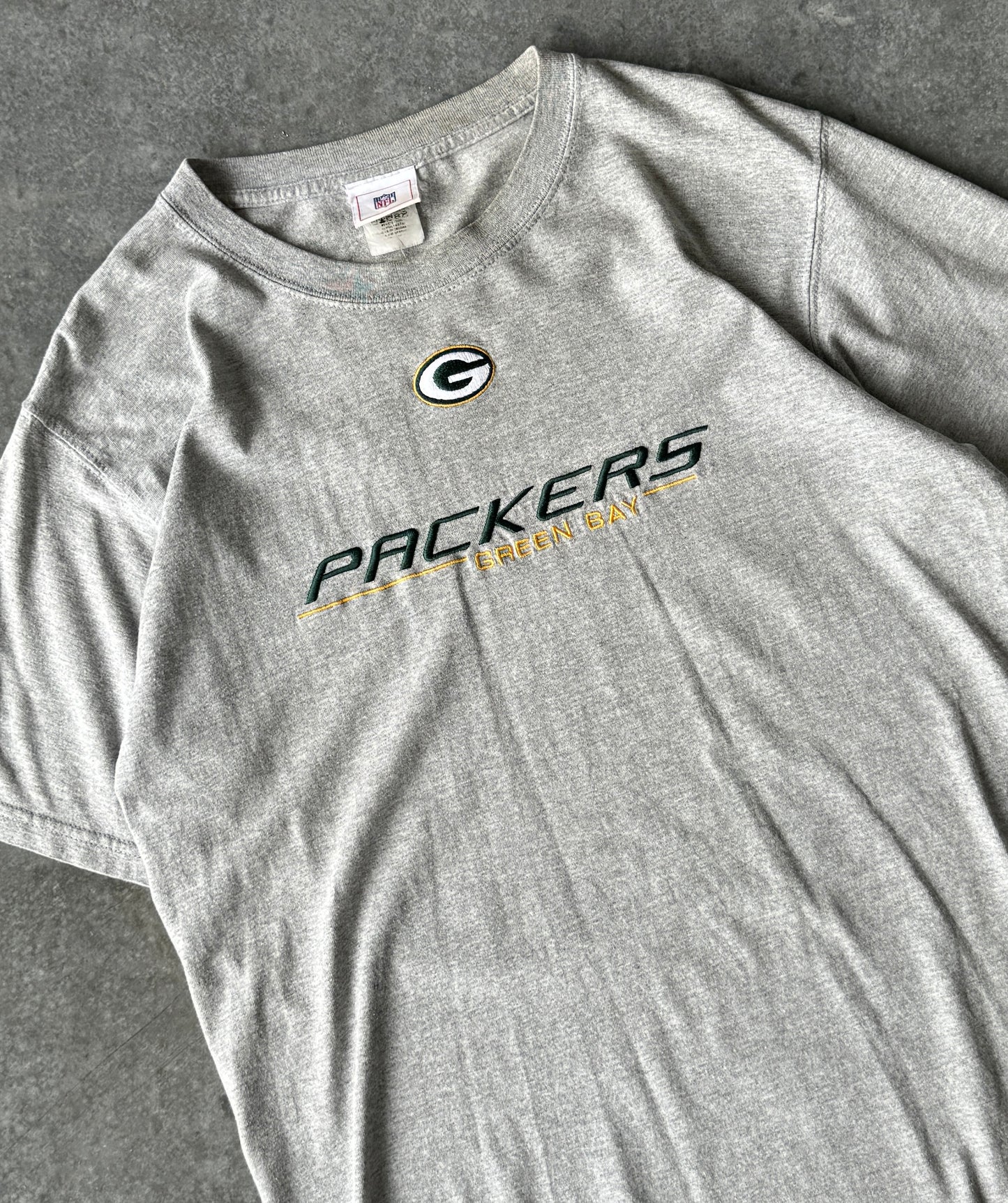 Vintage 00s Greenbay Packers Embroidered Tee (L)