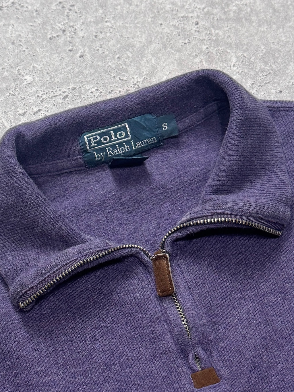 Vintage Polo Ralph Lauren Quarter Zip Sweater (M)