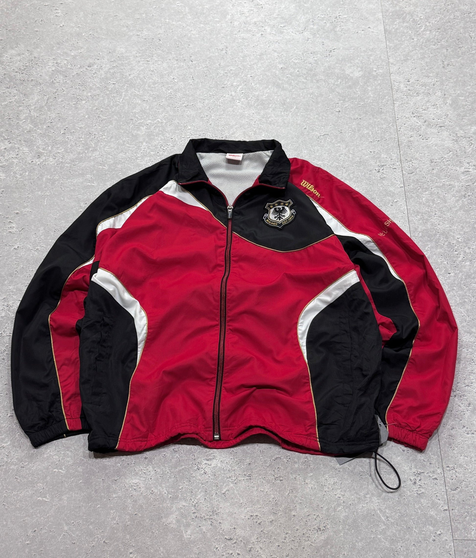 Vintage 2000s Wilson X Japan Club Football Windbreaker Jacket (S)
