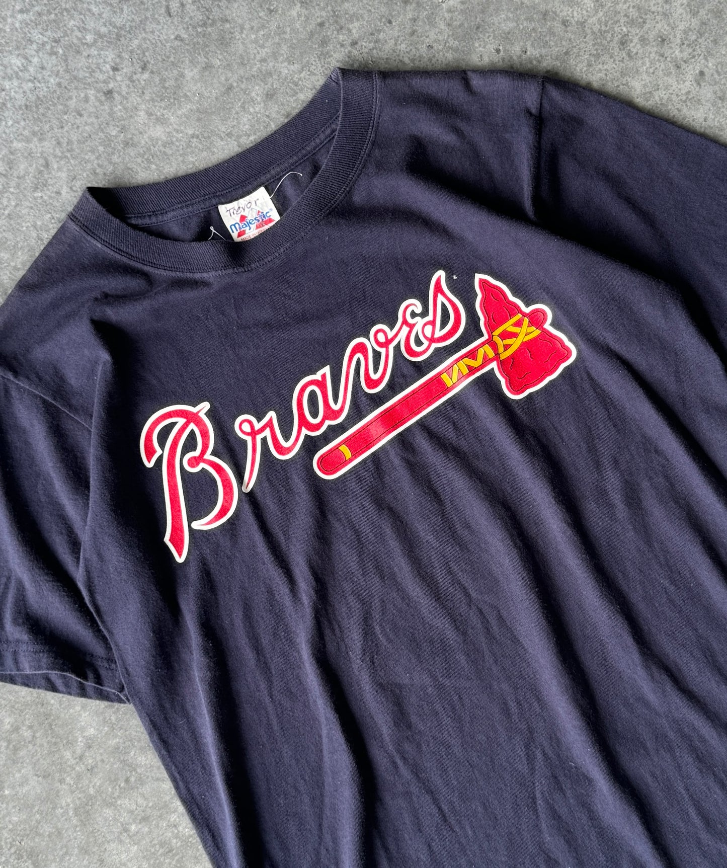 Vintage 00s Atlanta Braves MLB Tee (M)