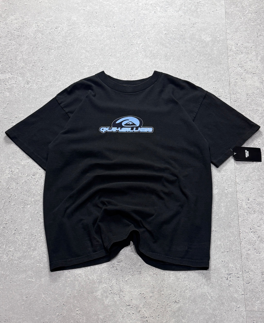 Vintage 90s Quiksilver Spellout Surf Tee (L)