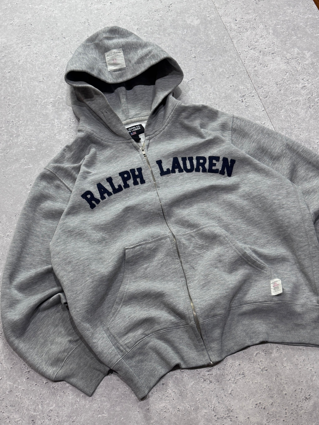 Vintage 2000s Polo Ralph Lauren Zip Up Hoodie (M)