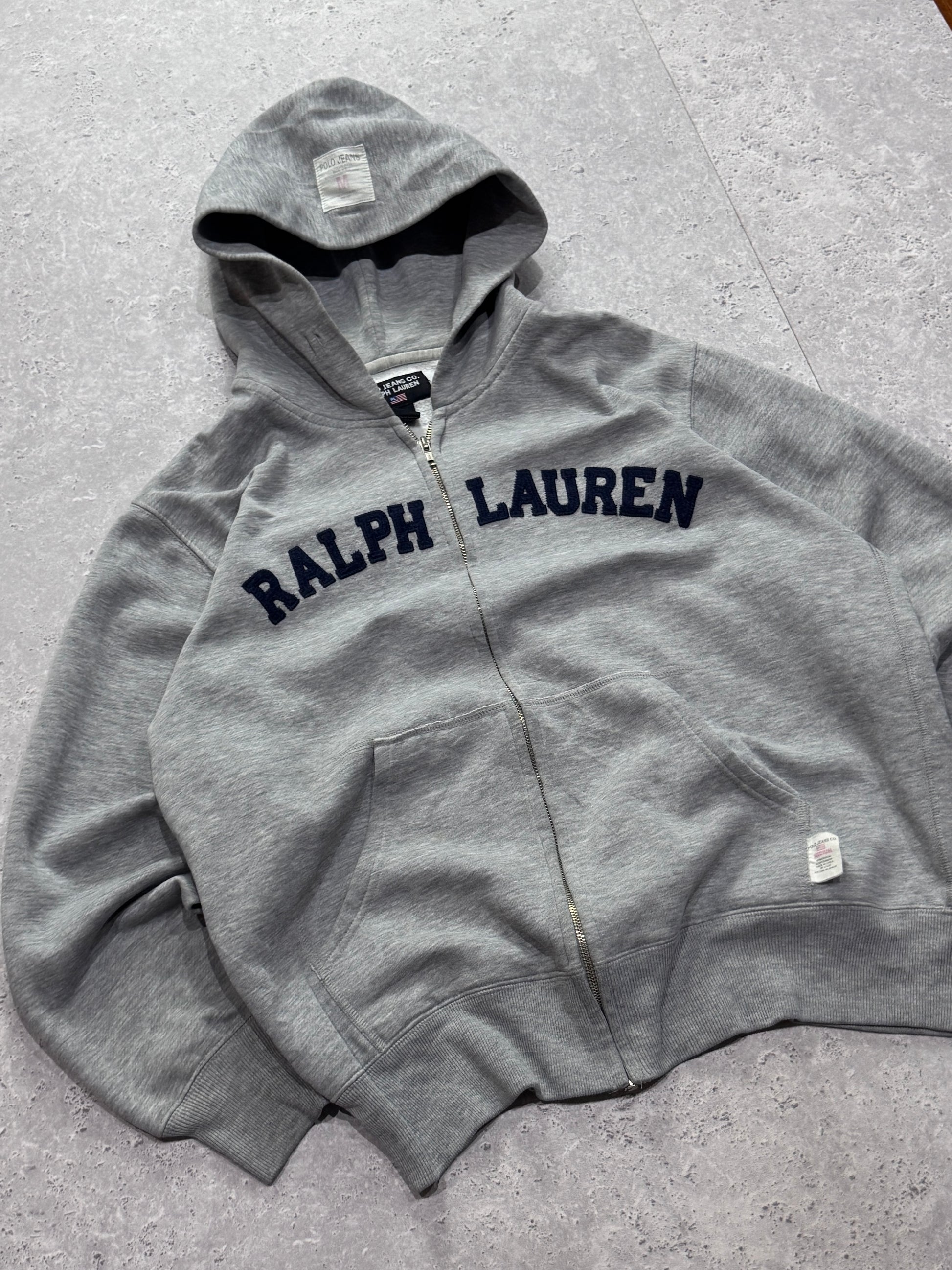 Vintage 2000s Polo Ralph Lauren Zip Up Hoodie (M)