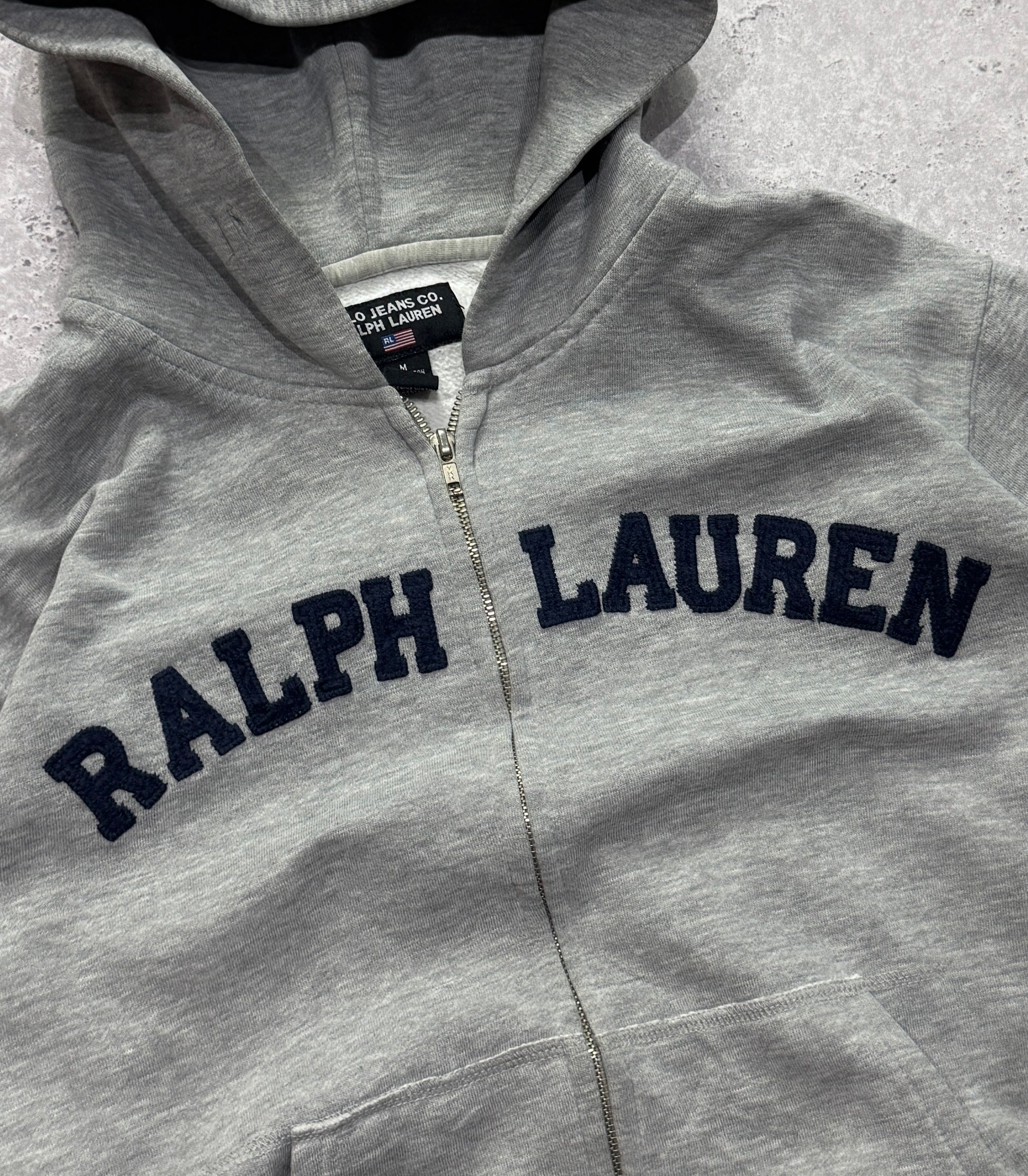 Vintage 2000s Polo Ralph Lauren Zip Up Hoodie (M)