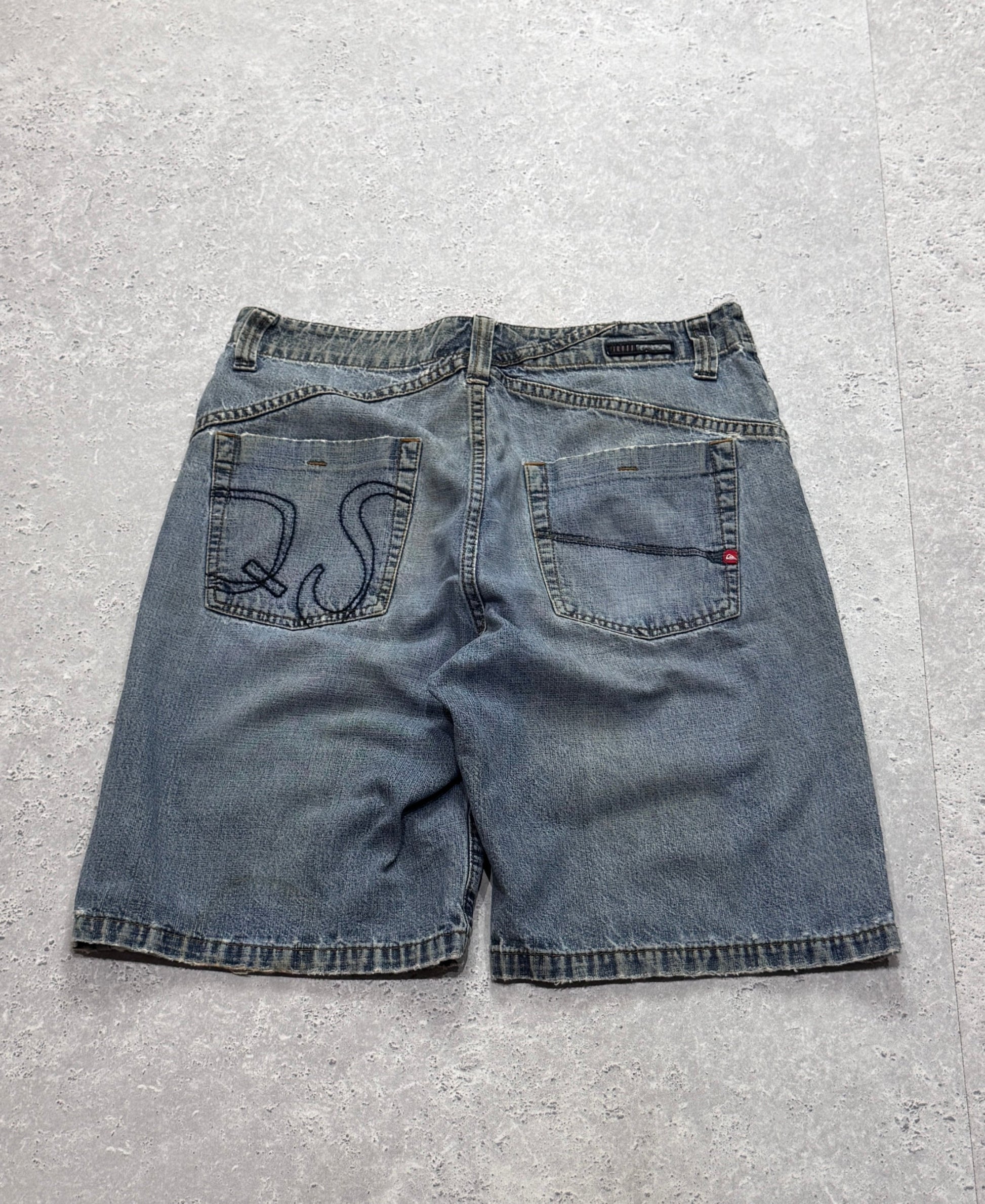 Vintage 2000s Quiksilver Denim Jorts (34")