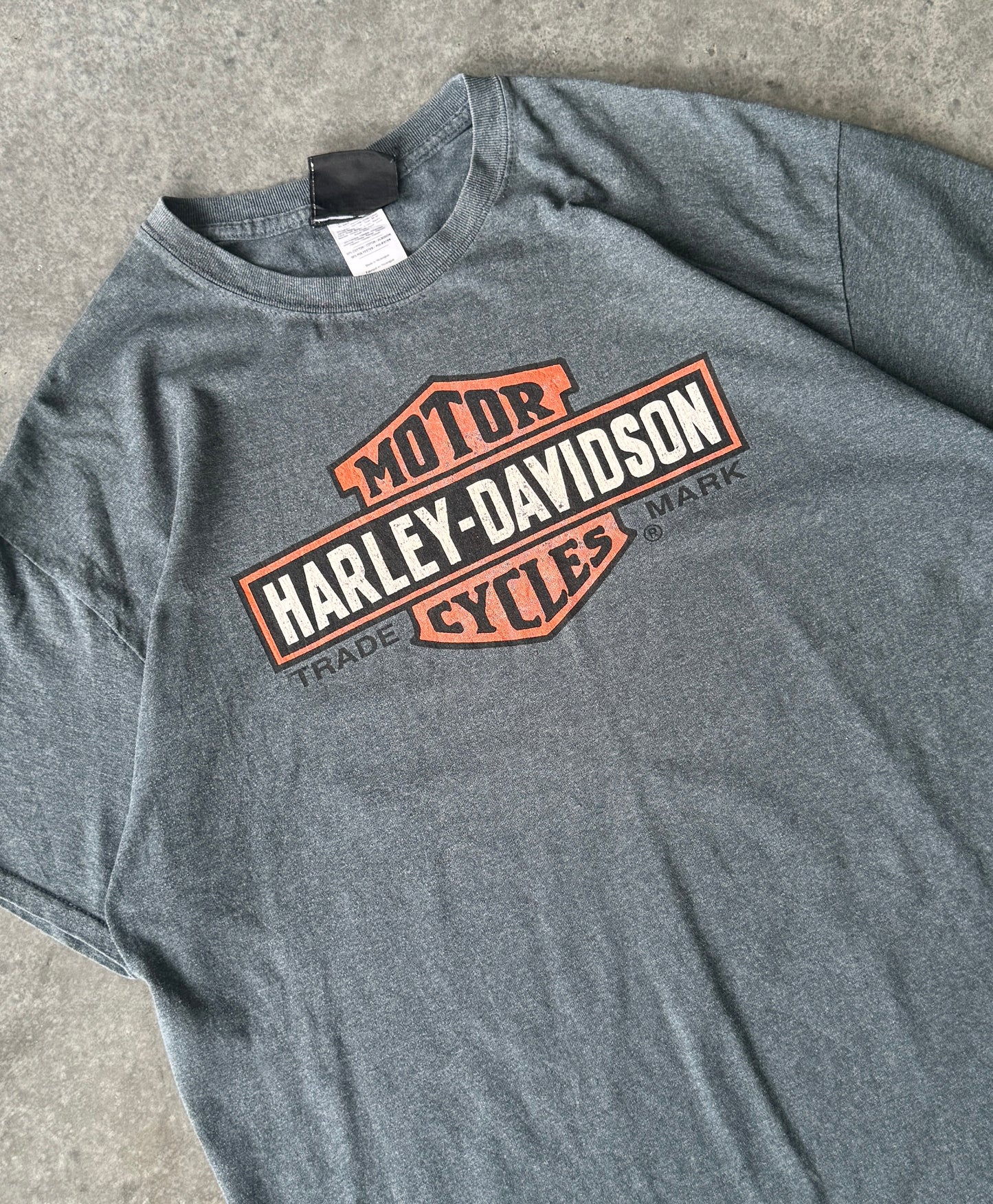 Vintage 00s Harley Davidson Logo Tee (XL)