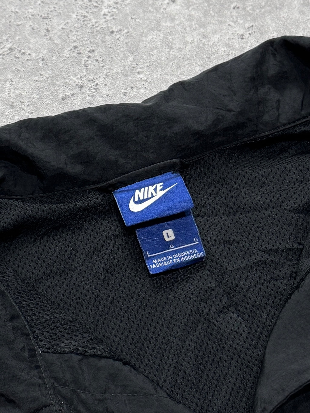 Vintage 2000s Nike Button Down Windbreaker Jacket (L)