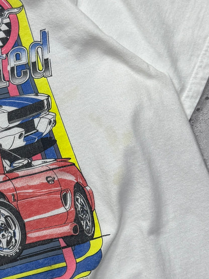 Vintage 90s Mustangs Unlimited Car Graphic Tee (L)