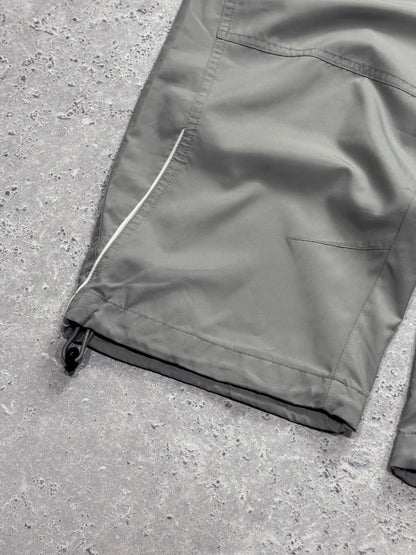 Vintage 2000s Nike Adjustable 3/4 Track Shorts (36")