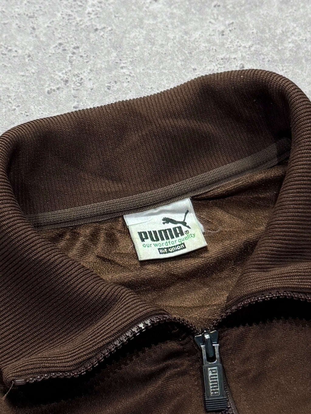 Vintage 2000s Puma Spellout Track Jacket (M)