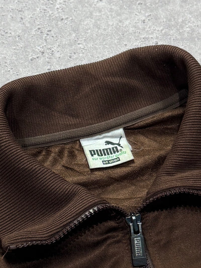 Vintage 2000s Puma Spellout Track Jacket (M)