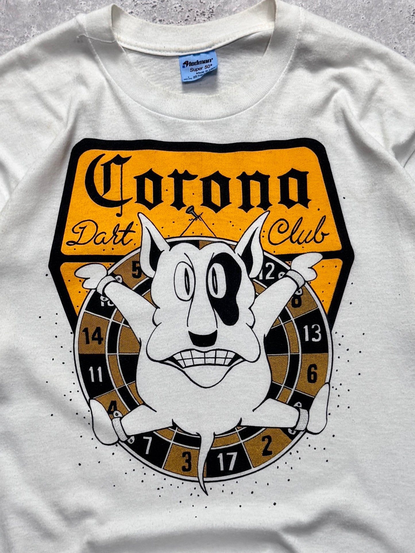 Vintage 80s Corona Beer Graphic Tee (L)