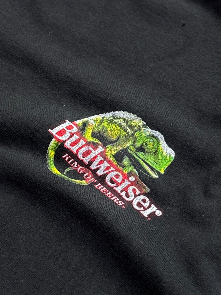 Vintage 1998 Budweiser Lizard Wrestling Tee (XL)
