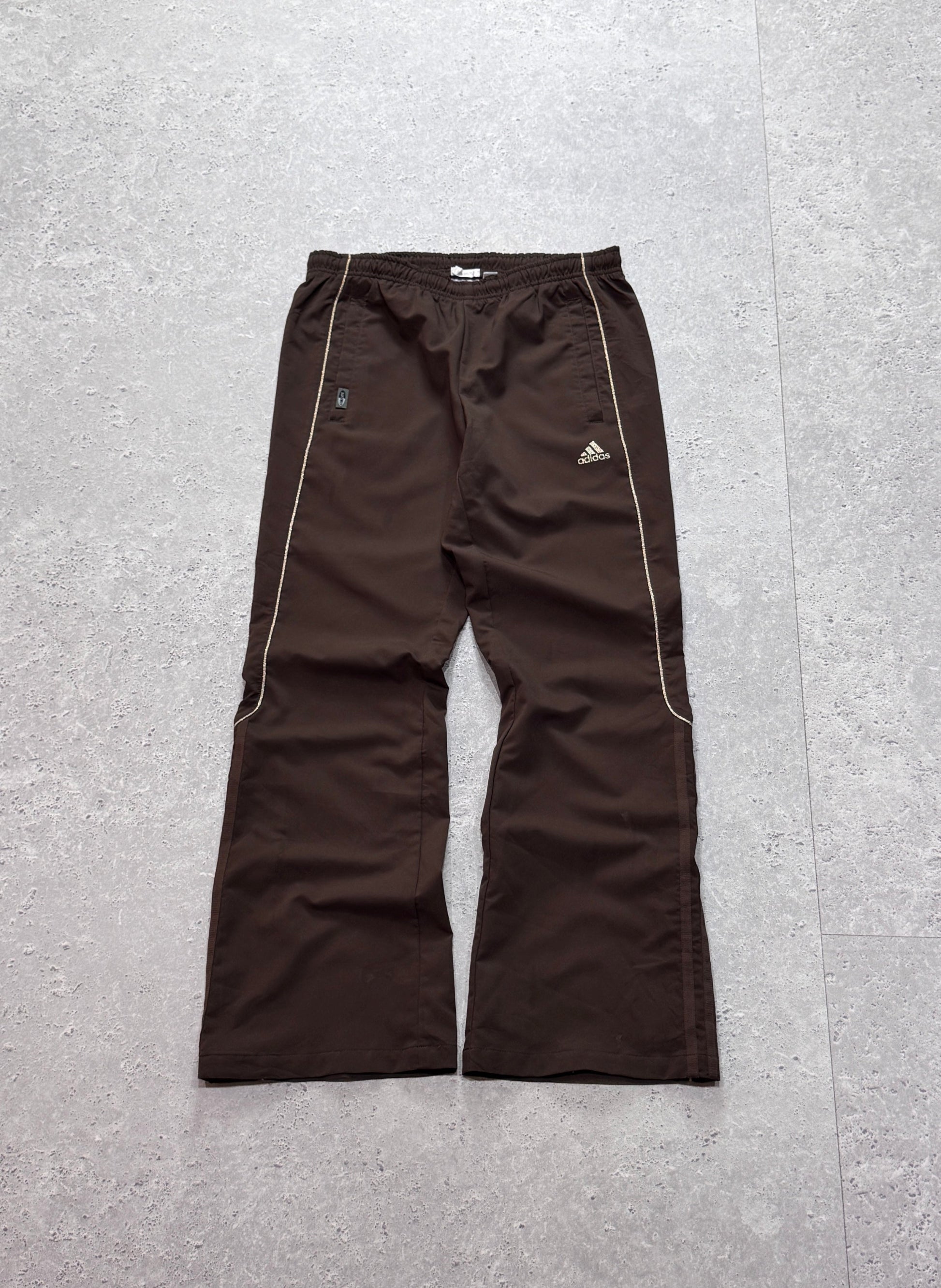 Vintage 2000s Adidas Flared Track Pants (Women’s M)
