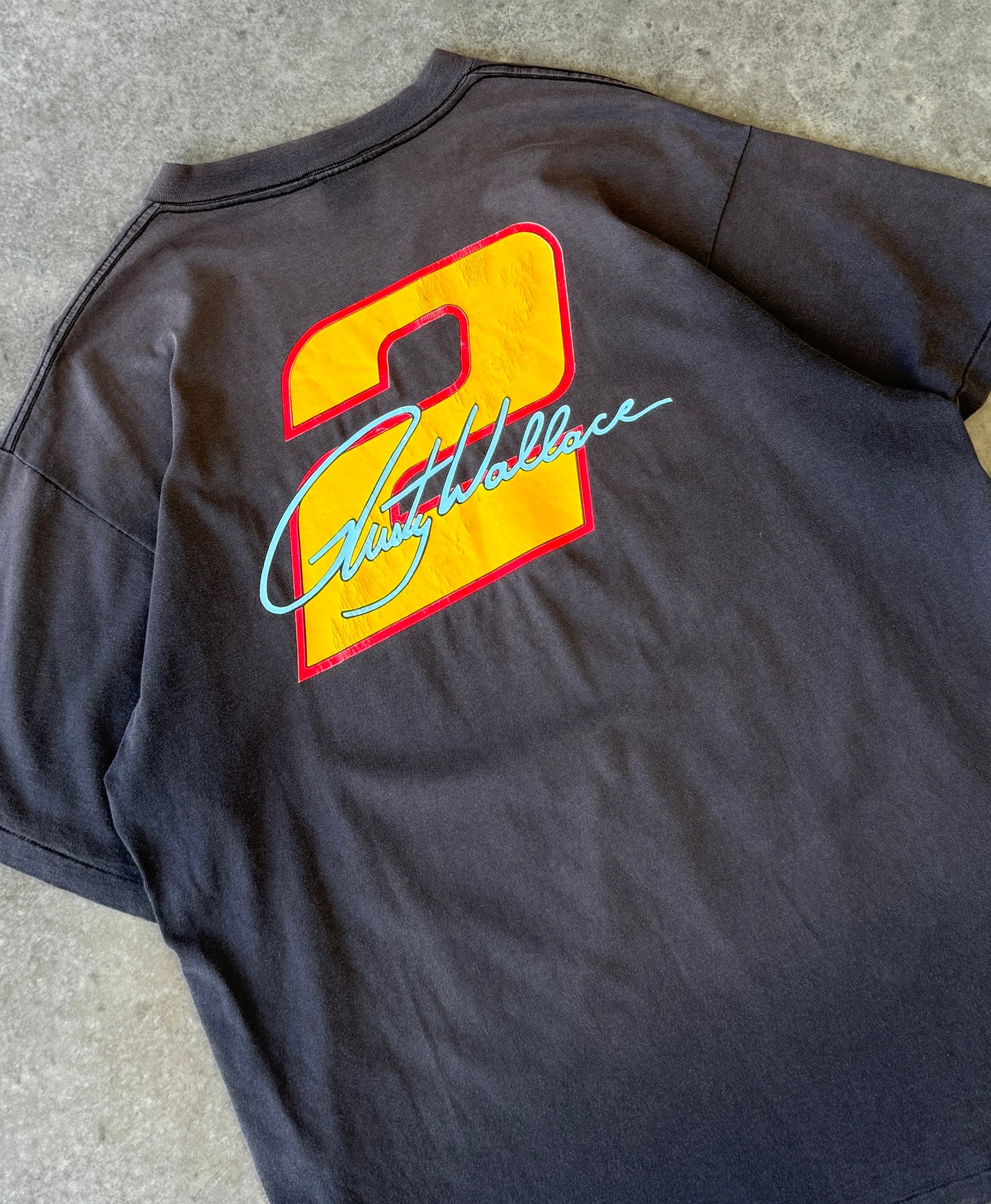 Vintage 90s Rusty Wallace Nascar Racing Tee (XL)