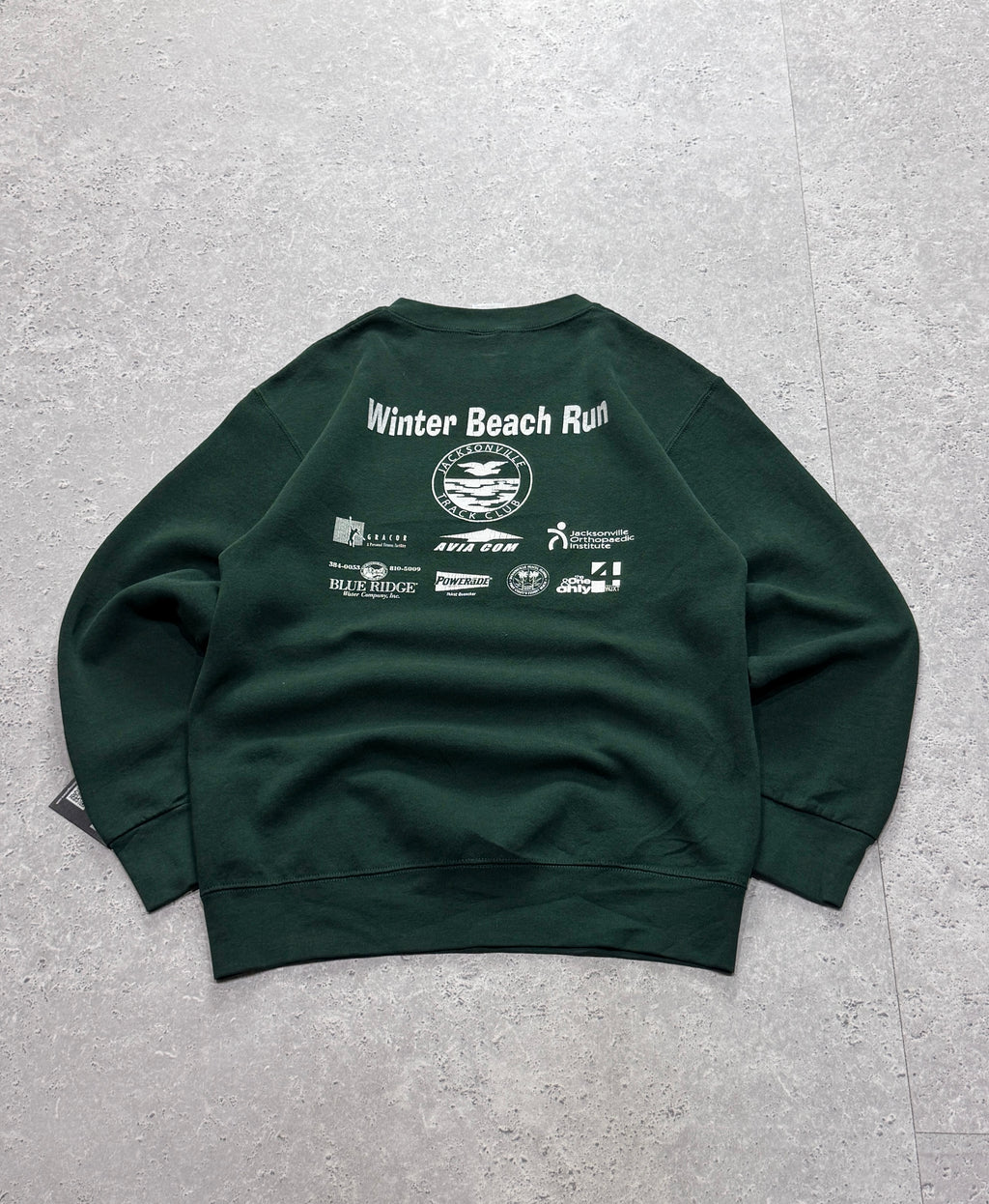 Vintage 2000s Run Club Sweater (M)
