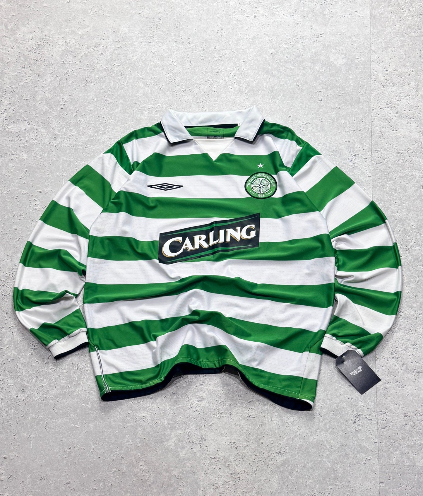 Vintage 2004 Umbro X Celtic FC Longsleeve Jersey (L)