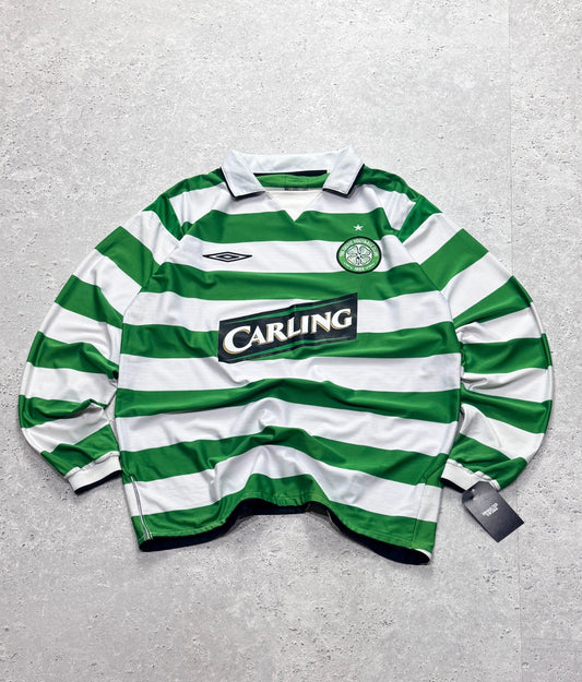 Vintage 2004 Umbro X Celtic FC Longsleeve Jersey (L)