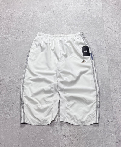 Vintage 2000s Adidas 3/4 Track Shorts (M)