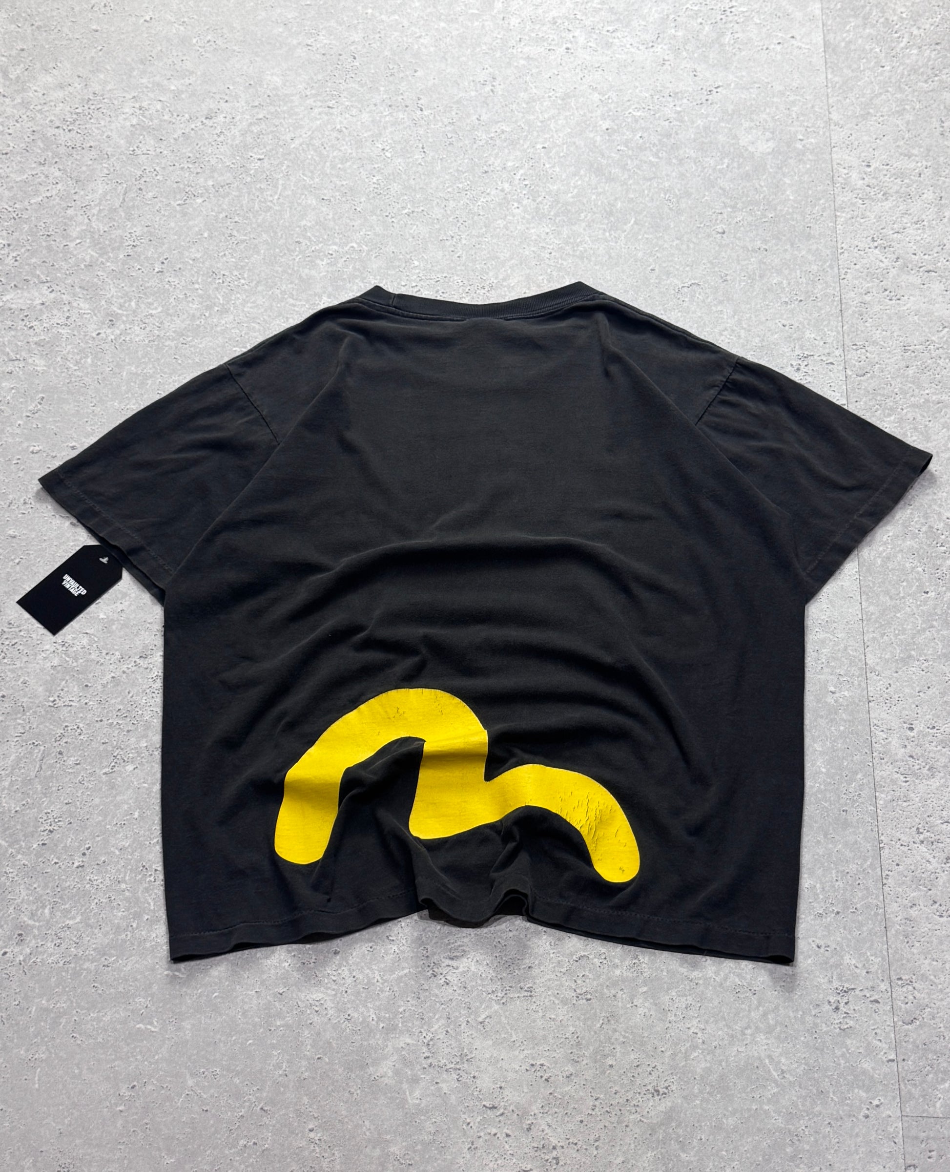 Vintage 90s Evisu Logo Tee (L)