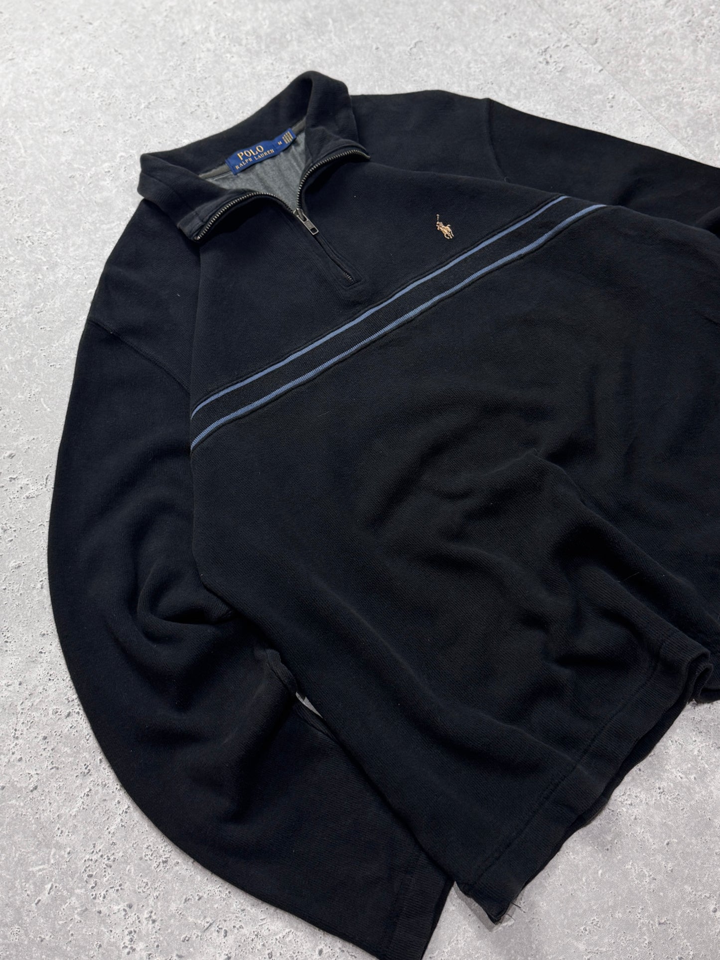 Vintage Polo Ralph Lauren Quarter Zip Sweater (L)