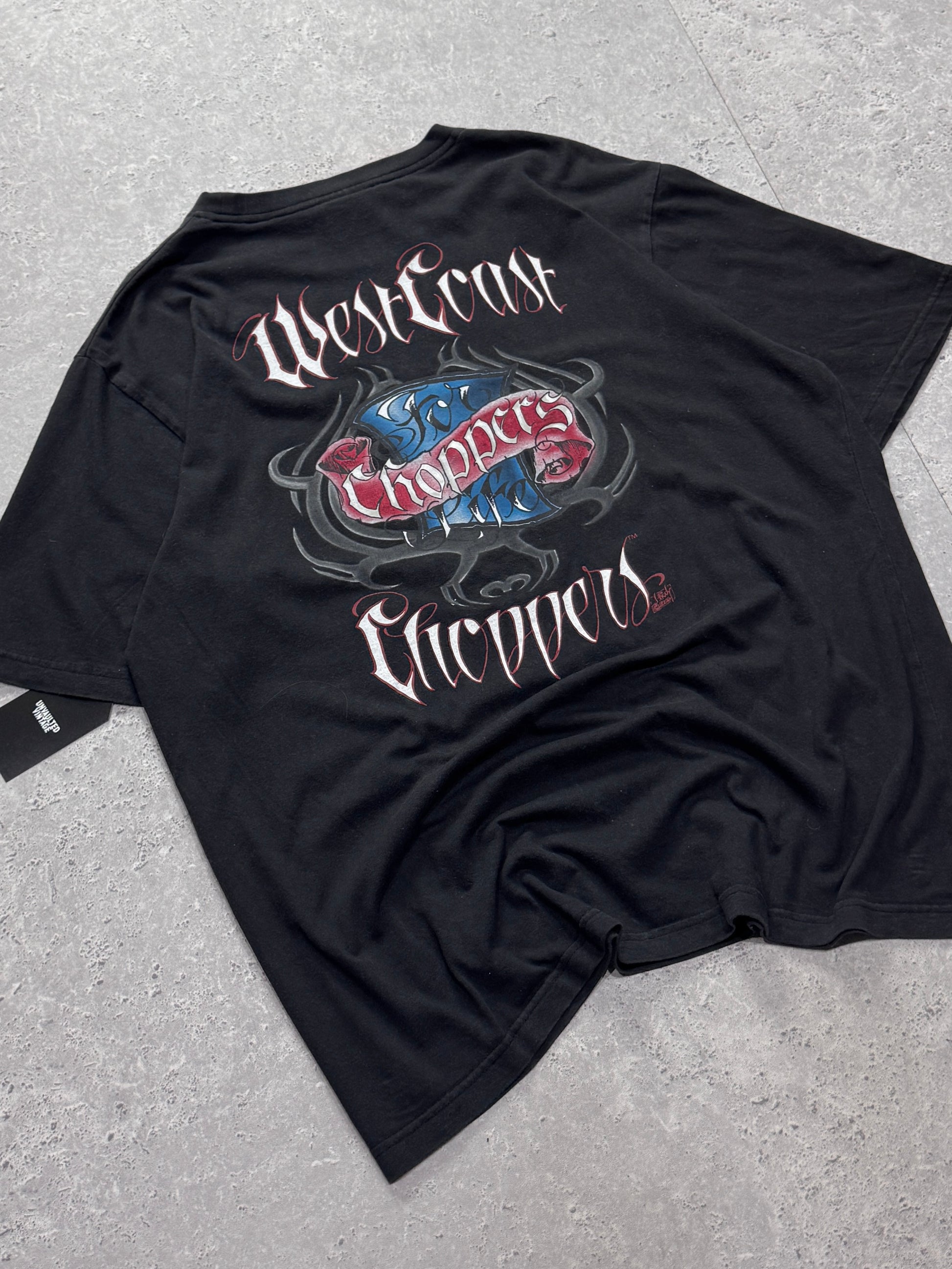 Vintage Y2K West Coast Choppers Tee (L)
