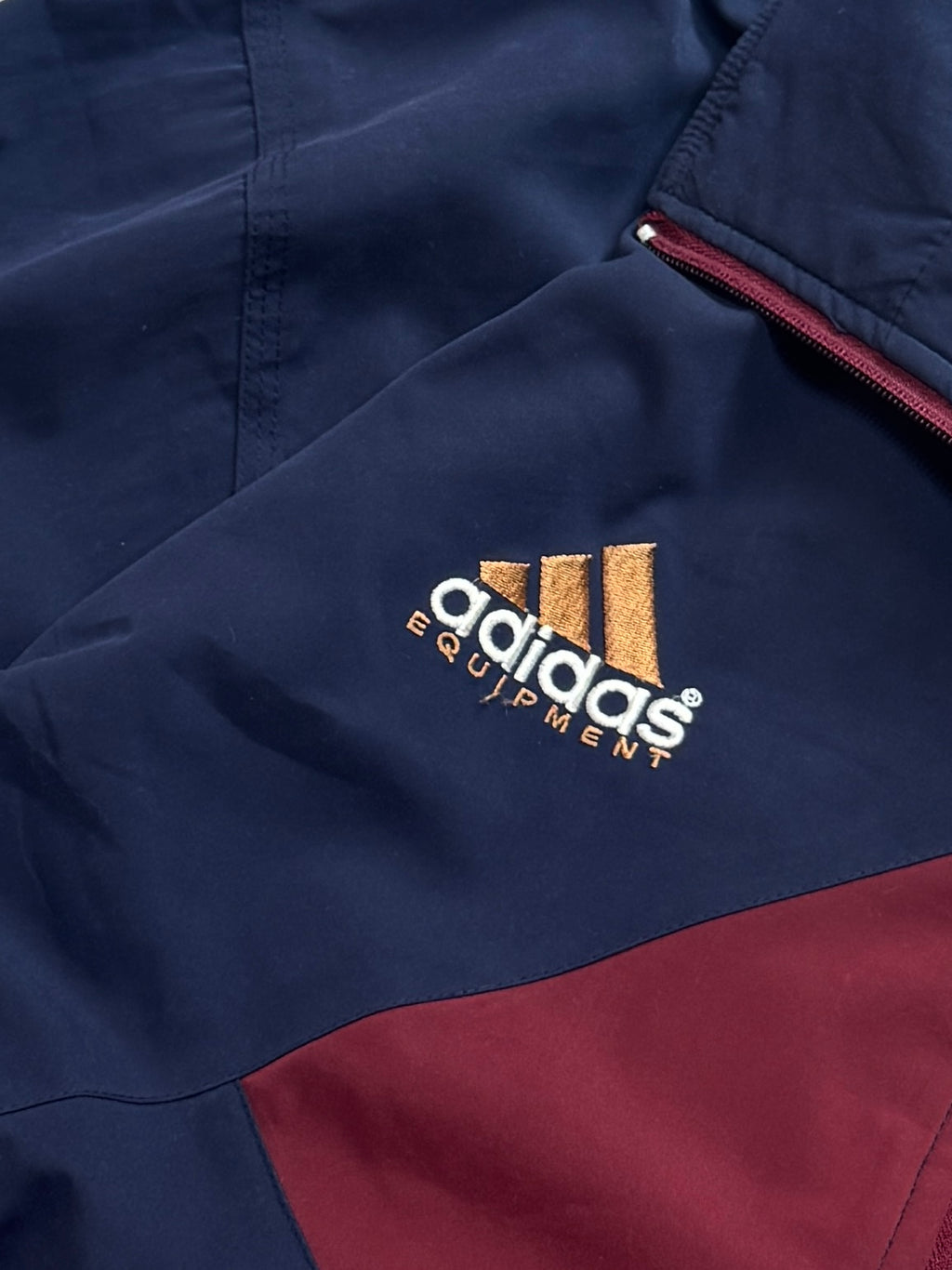 Vintage 90s Adidas Equipment Windbreaker Jacket (XL)