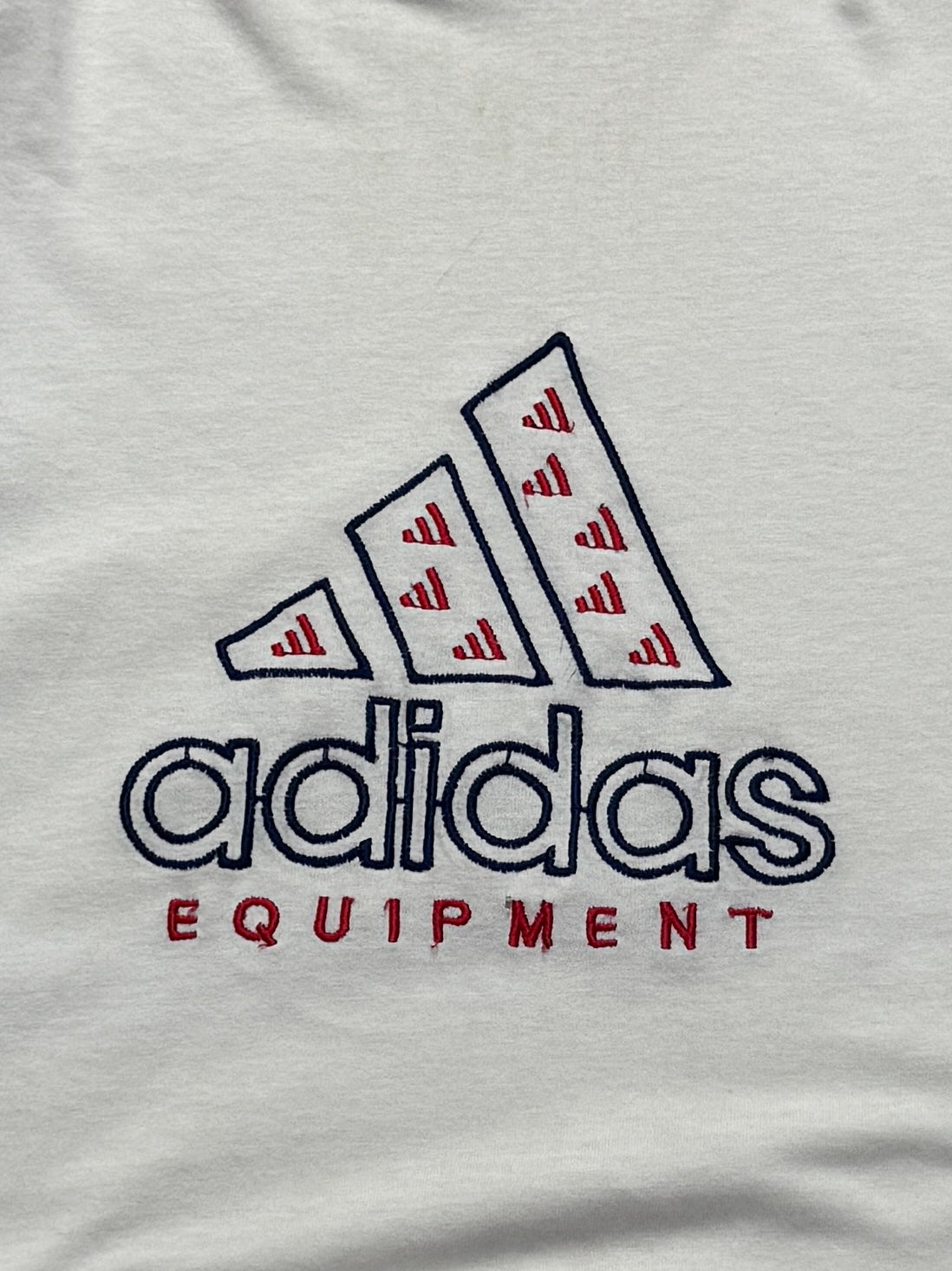 Vintage 90s Adidas Equipment Embroidered tee (XL)
