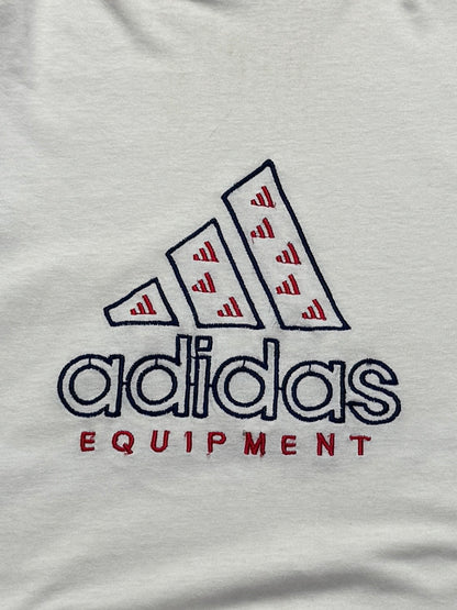 Vintage 90s Adidas Equipment Embroidered tee (XL)