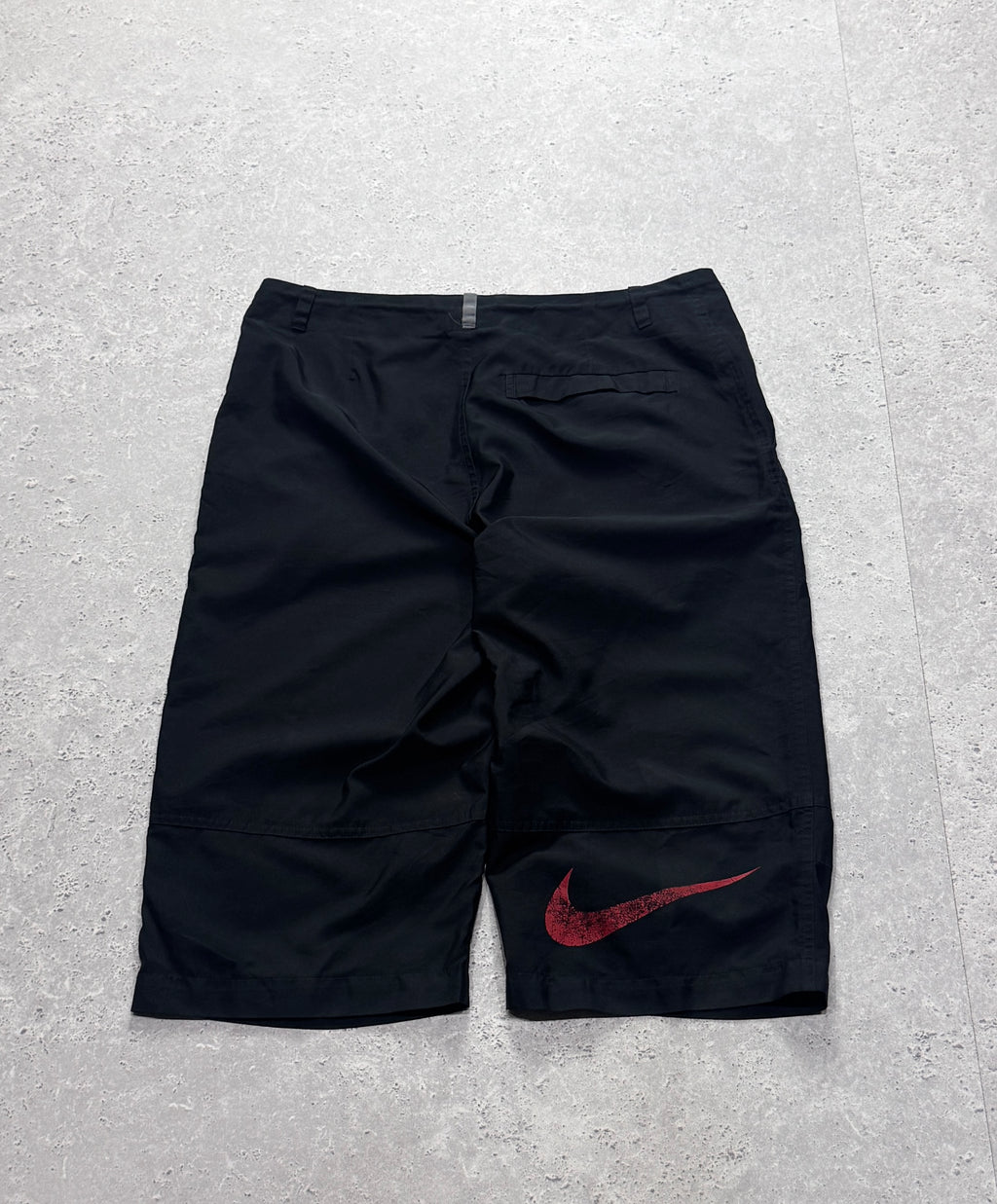 Vintage 2000s Nike Adjustable 3/4 Track Shorts (L)