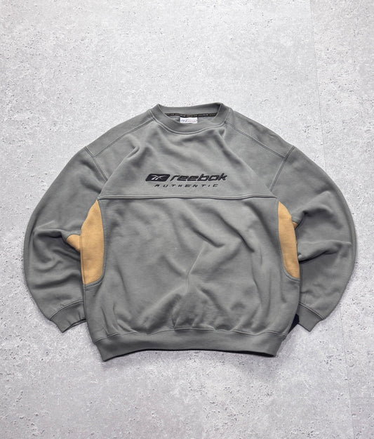 Vintage 2000s Reebok Authentic Embroidered Sweater (XL)