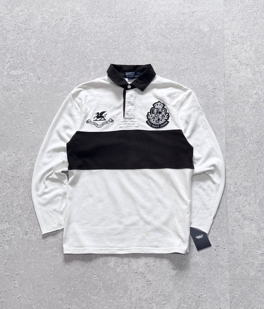 Vintage 2000s Polo Ralph Lauren Rugby Sweater (M)