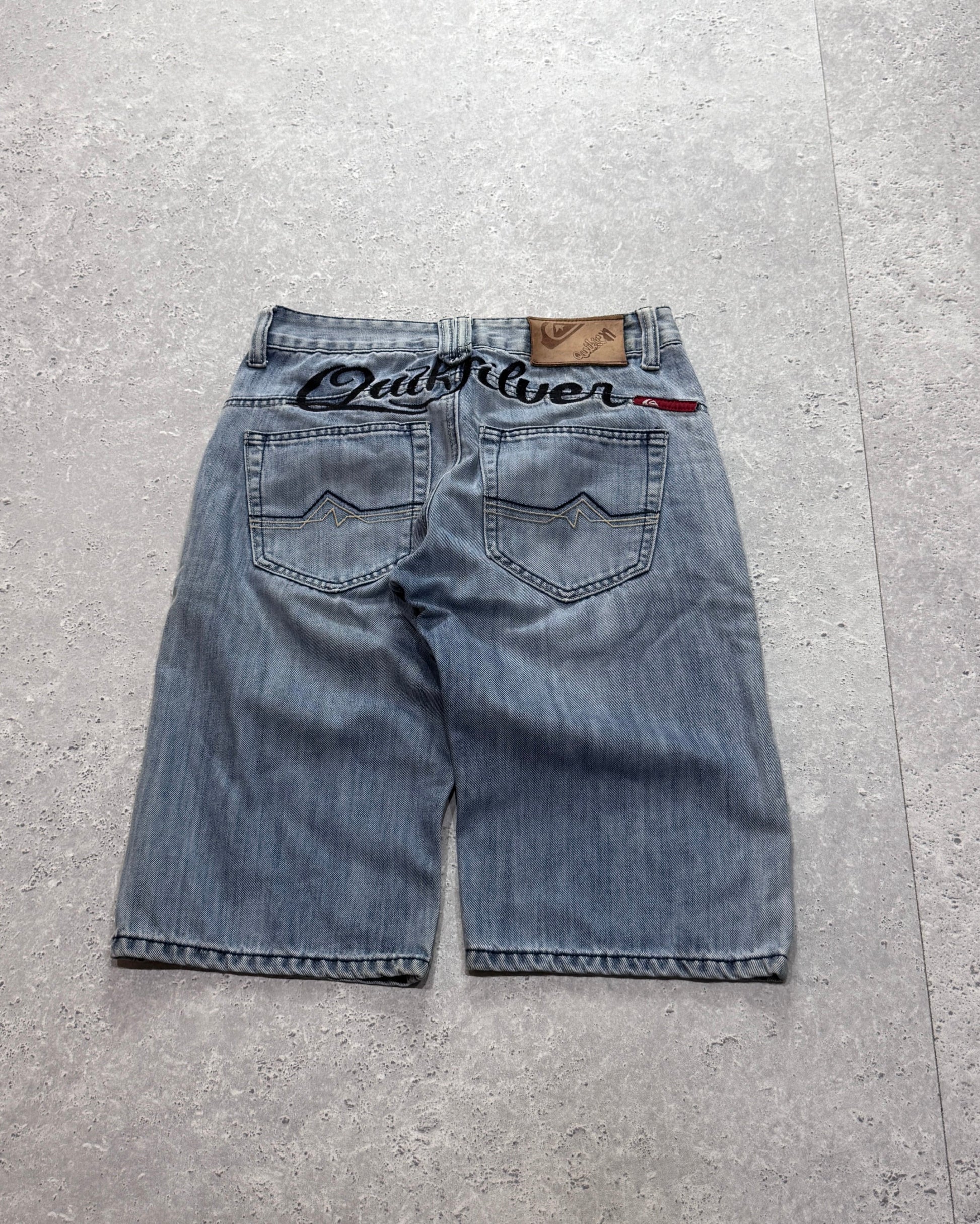 Vintage Y2K Quiksilver Denim Jorts (28")