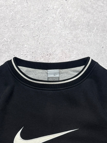 Vintage 2000s Nike Swoosh Embroidered Sweater (XL)