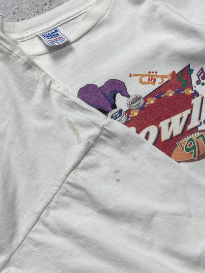 Vintage 1997 Bud Bowl New Orleans Tee (XL)