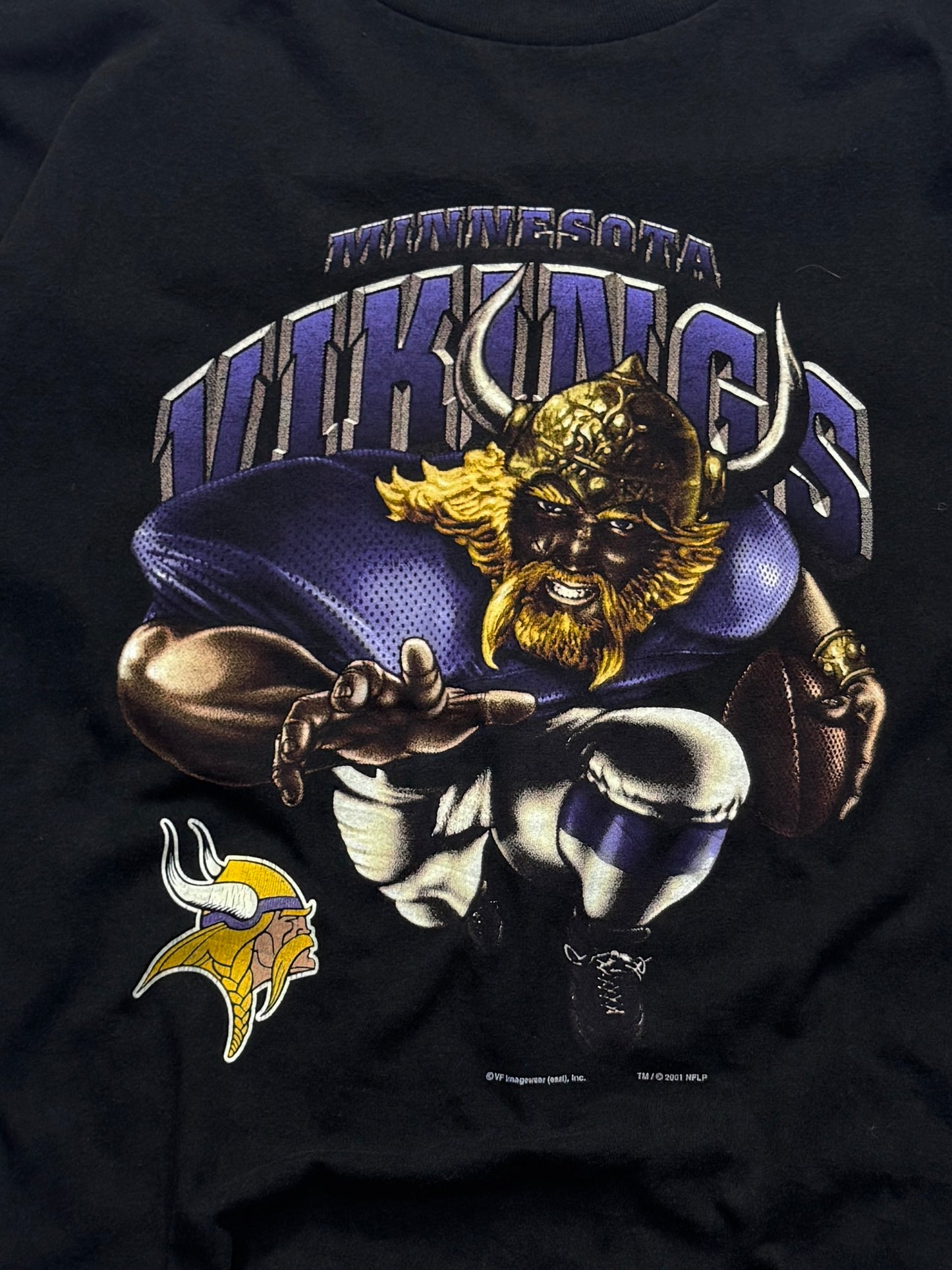 Vintage 2000s Minnesota Vikings NFL Mascot Tee (XL)