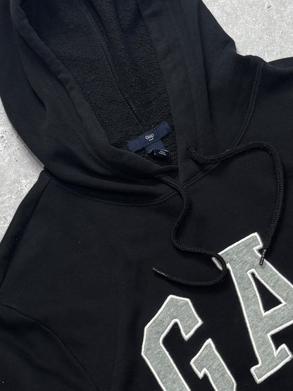 Vintage 2000s GAP Embroidered Spellout Hoodie (M)