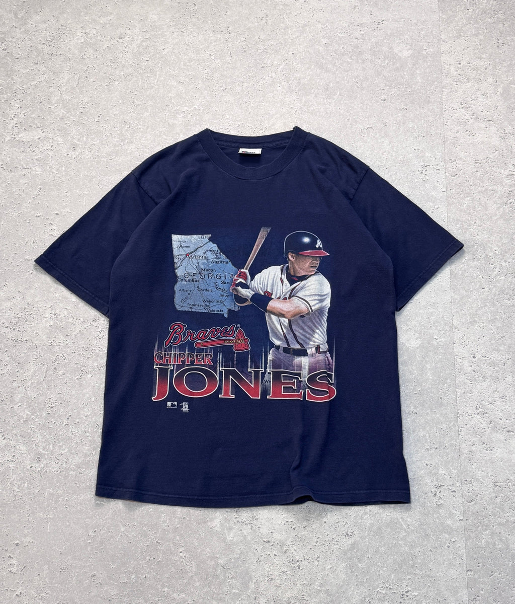 Vintage 90s Atlanta Braves Chipper Jones Player Tee (L)