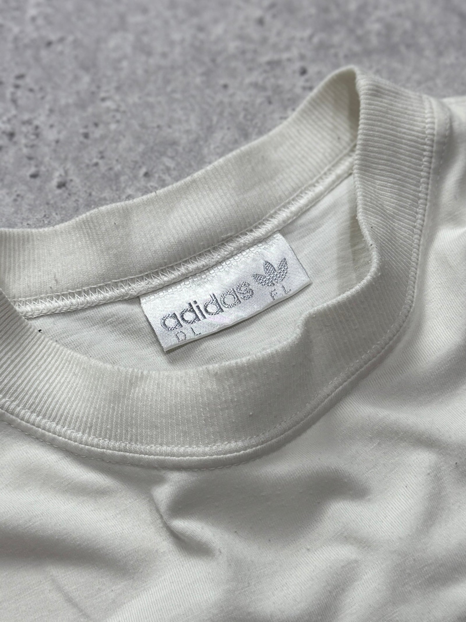 Vintage 90s Adidas Logo Tee (XL)