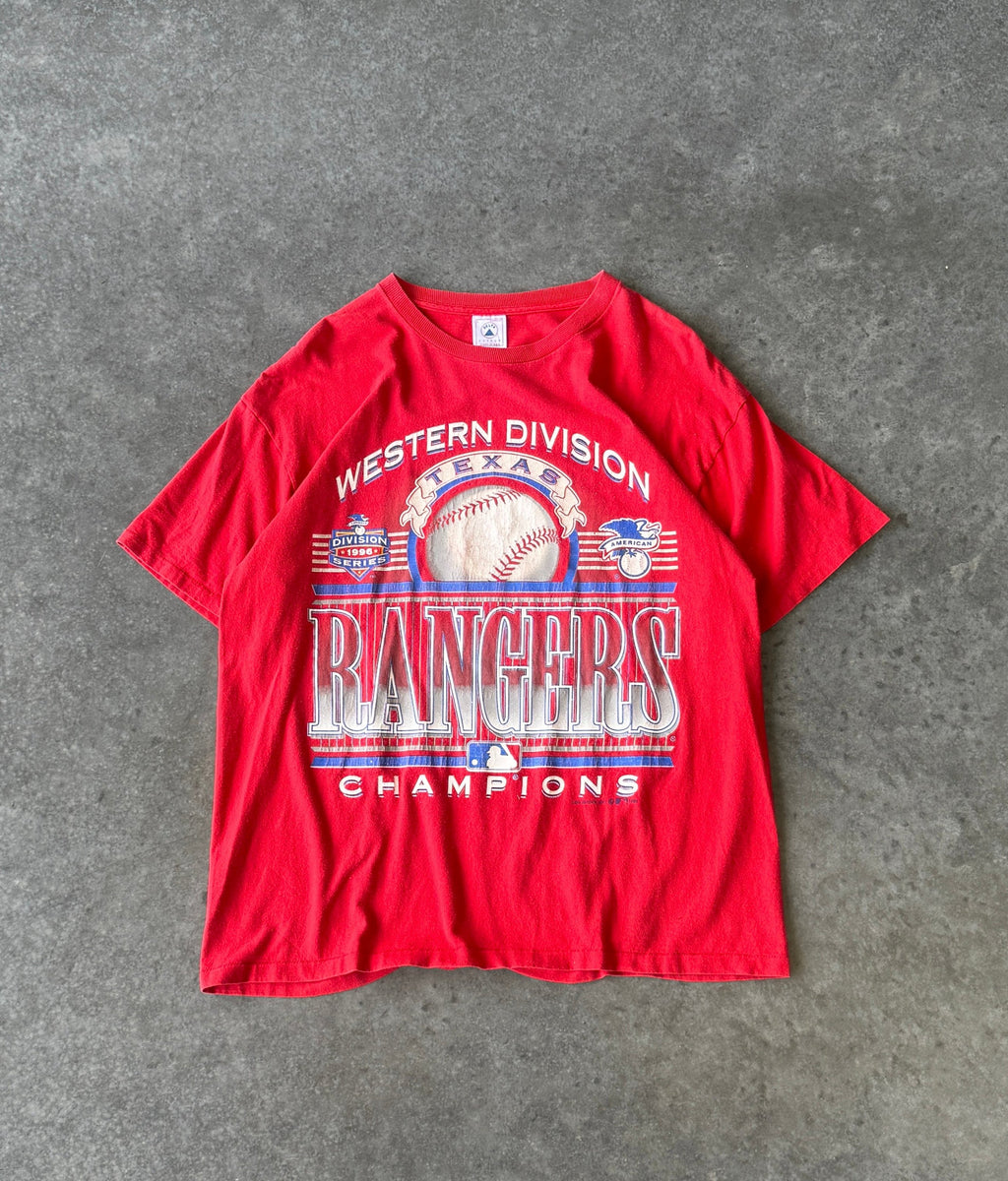 Vintage 96' Texas Rangers Division Championship Tee (L)