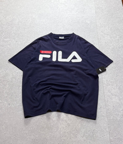 Vintage 2000s Fila Logo Tee (XL)