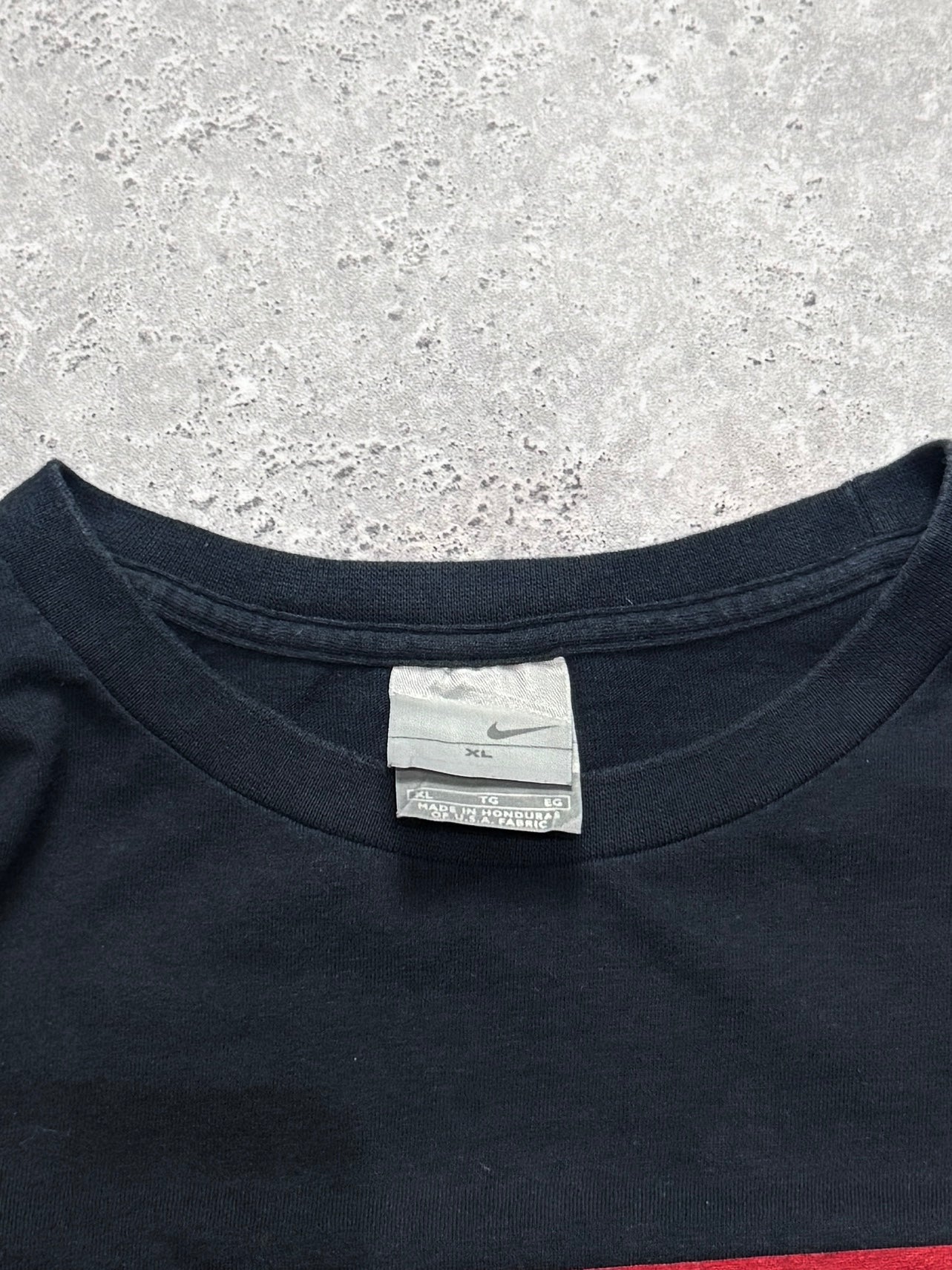 Vintage 2000s Nike Swoosh Long Sleeve Tee (XL)