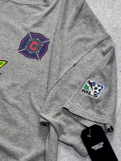 Vintage 90s Nike X Chicago Fire MLS Tee (XL)