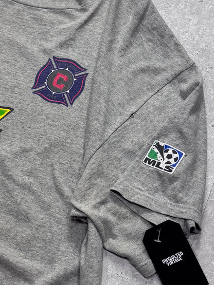 Vintage 90s Nike X Chicago Fire MLS Tee (XL)