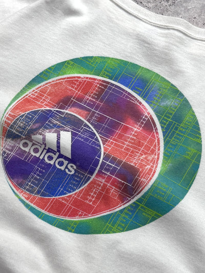 Vintage 90s Adidas Logo Tee (M)
