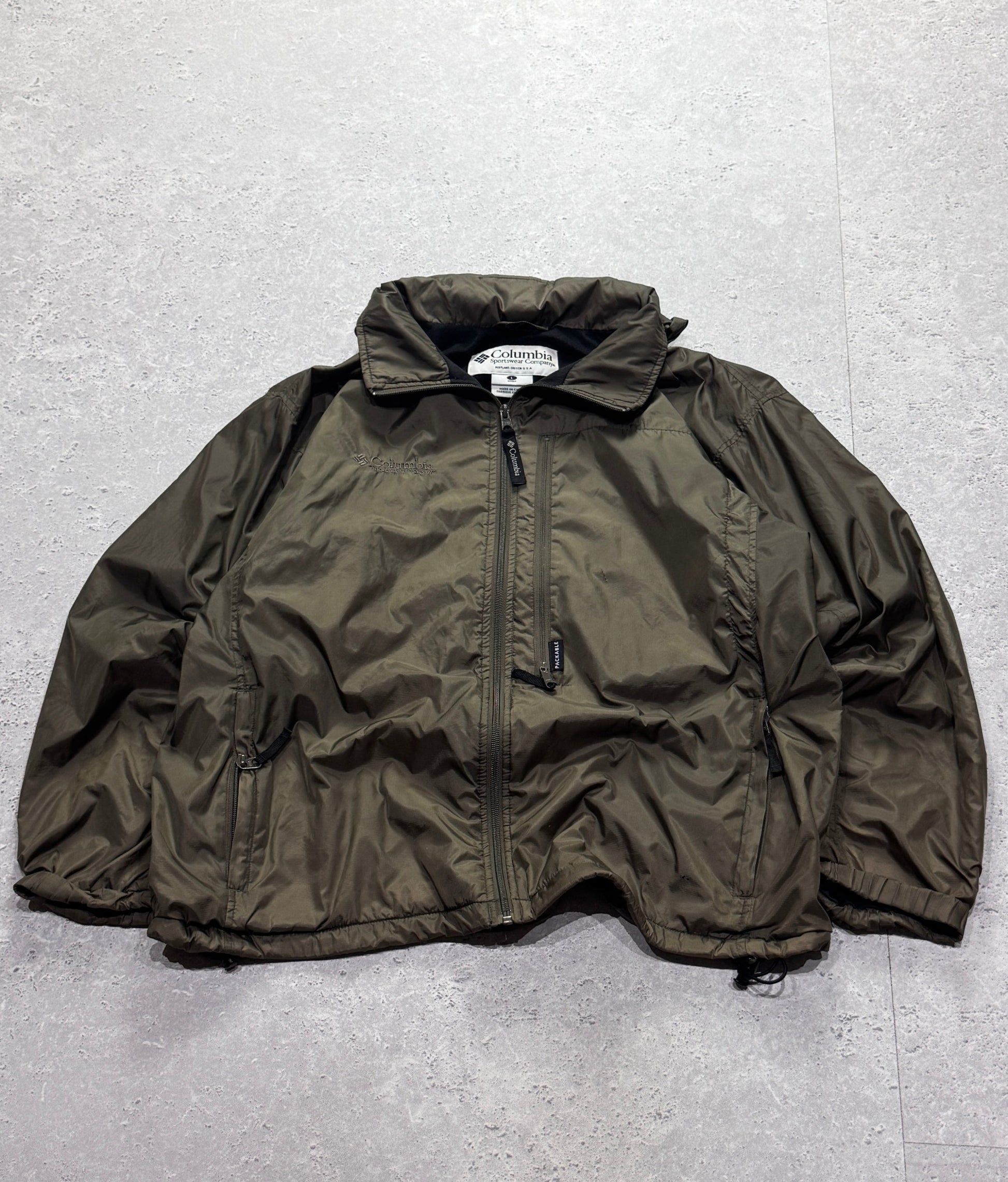 Vintage 2000s Columbia Outdoor Windbreaker Jacket (L)