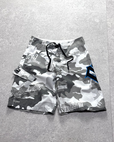 Vintage 2000s Billabong Camo Cargo Boardshorts (30”)